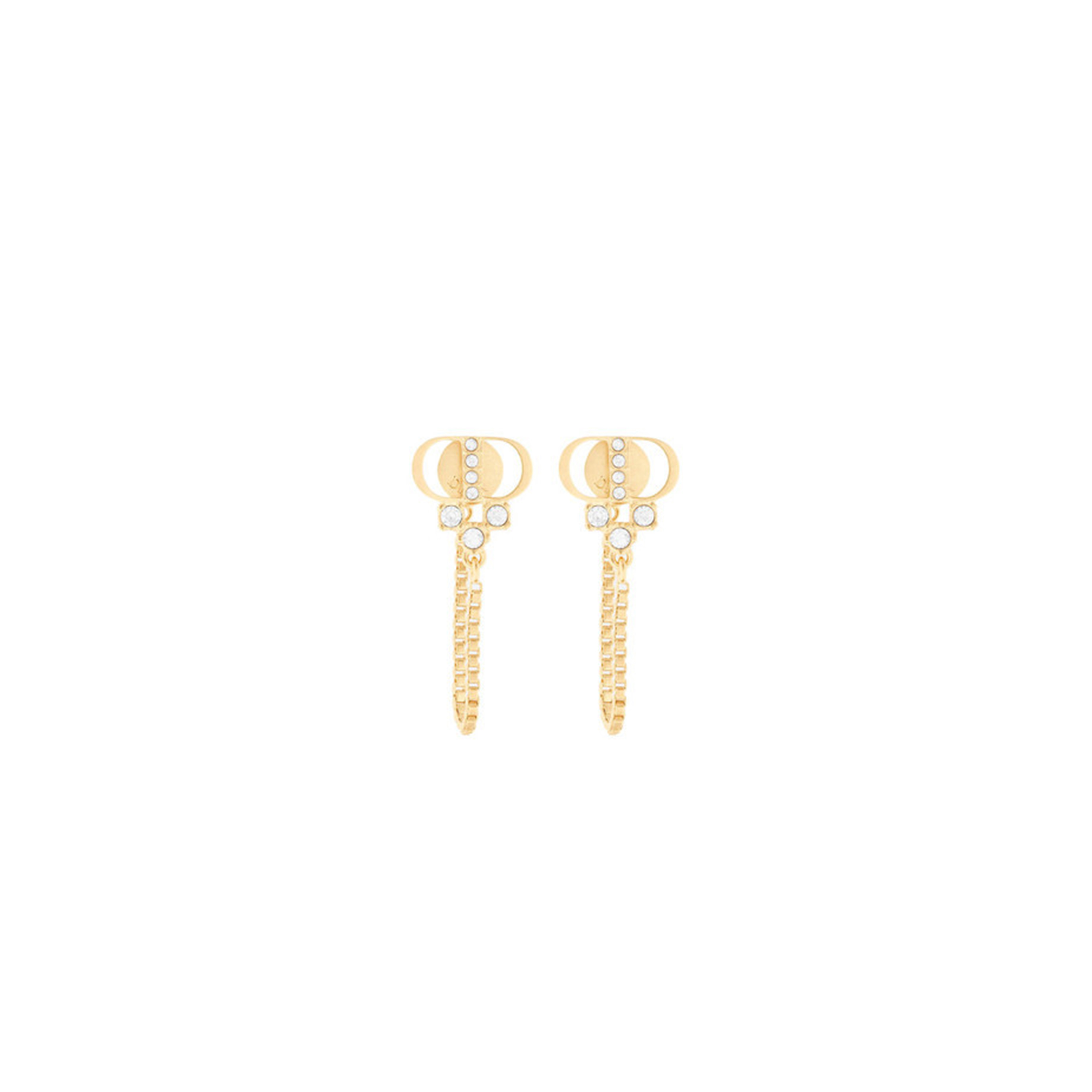 DIOR PETIT CD EARRINGS E1746PTCCY_D301